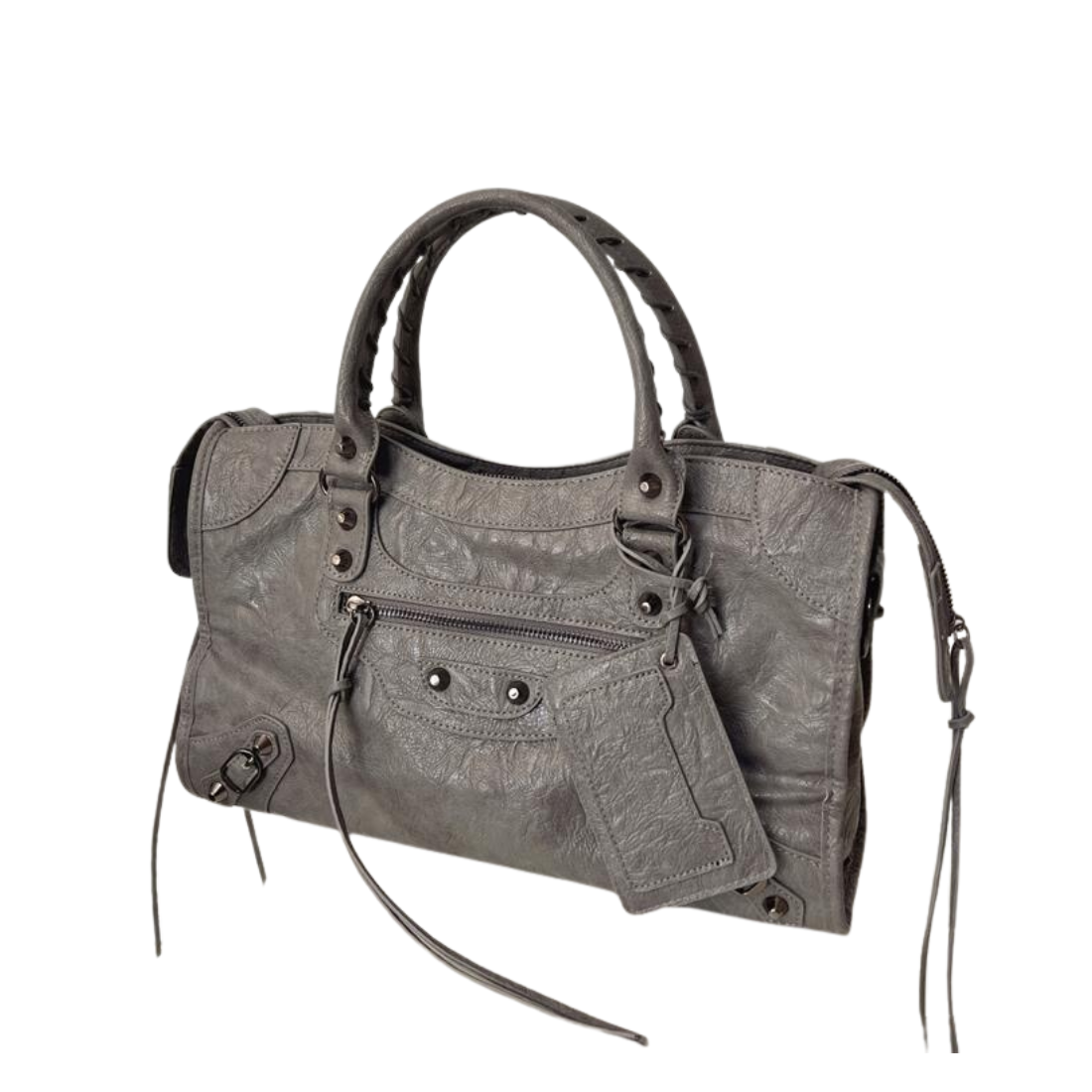 Milano City Bag Pearl White