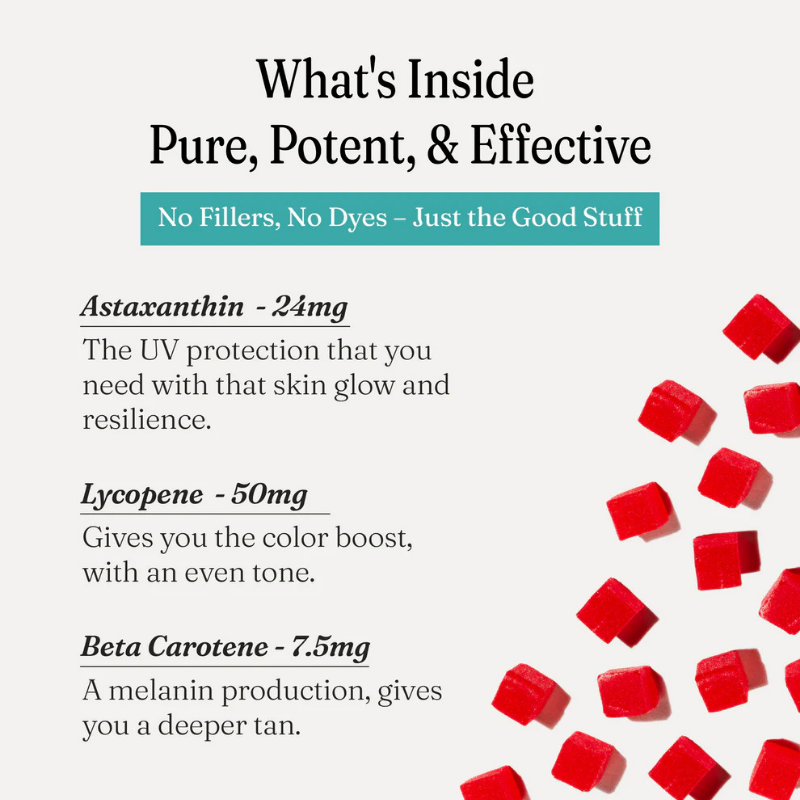 Daily Tanning Gummies - You can taste your tan!