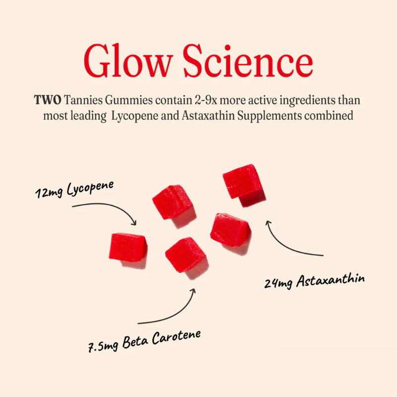 Daily Tanning Gummies - You can taste your tan!